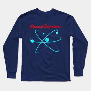 chemical engineer, chemist engineering design molecule Long Sleeve T-Shirt